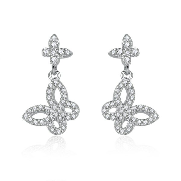 S925 Silver Bow Tassel Earrings – Elegant and Playful Dangle Earrings for Women’s Chic Fashion