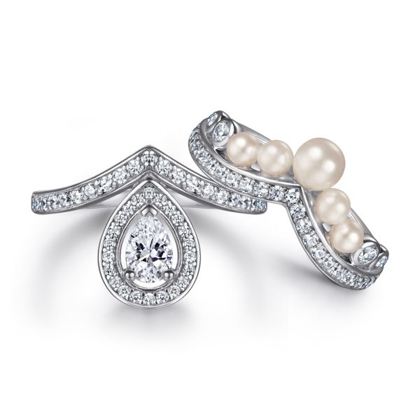 Elegant S925 Silver Teardrop Pearl Ring – Timeless and Sophisticated Minimalist Jewelry for Women - Image 6