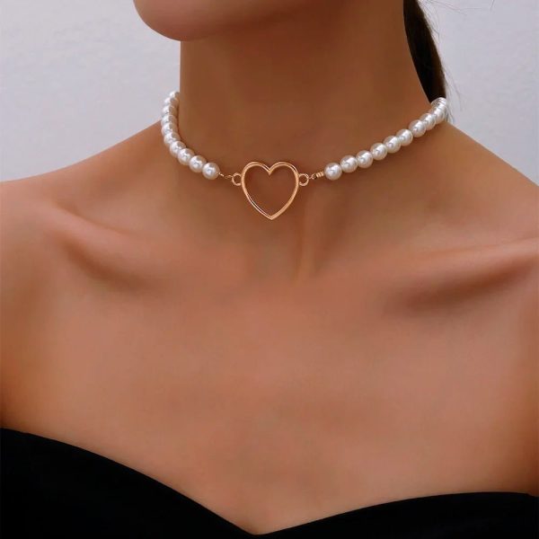 Elegant Pearl Statement Choker Necklace – Timeless Sophistication - Image 7