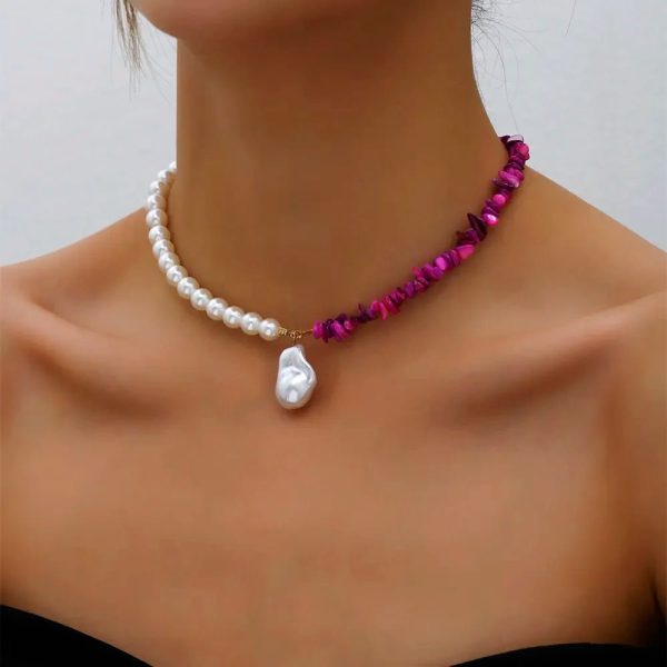 Elegant Pearl Statement Choker Necklace – Timeless Sophistication - Image 5